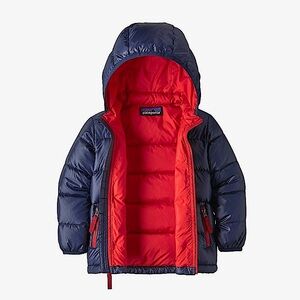 Patagonia Kids Puffer Jacket - Navy and Red
